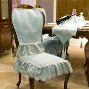 欧式椅垫椅背套装家用餐椅，椅子坐垫凳子，客厅座垫餐桌布桌旗