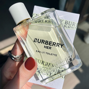 Burberry巴宝莉博柏利HER青提软糖果漾淡香水青梨汽水花与她香水