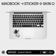 SkinAT 腕托保护贴膜适用于MacBook pro 14掌托保护膜苹果笔记本触控板贴膜Mac air15掌托创意装饰贴 3M材料
