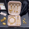 黄金存放盒放小型珠宝便携的首饰收纳盒高档精致2023饰品盒子