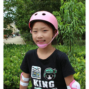 雄风A3溜冰鞋儿童轮滑头盔护具套装旱冰鞋滑板自行车平衡车护膝肘