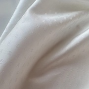 真丝斜纹绸提花百分百桑蚕丝，面料提花真丝面料白色旗袍汉服新中式