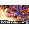万代 LBX 纸箱战机 HF新生 002 黑暗皇帝 带骨架 拼装模型摆件