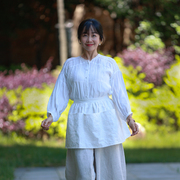 Vintage时尚围裙 白色防水绣花棉蕾丝欧美法式复古蓬蓬裙高级定制