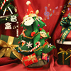 不织布圣诞节八音盒音乐盒手工布艺diy材料包儿童创意礼物摆件