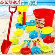 宝宝沙滩玩具儿童挖沙玩沙子的工具室内沙池套装沙漏玩雪小铲子桶