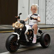 儿童电动车宝宝自驾三轮电动摩托车可坐人小孩充电玩具童车