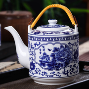 陶瓷多款泡茶壶冲茶家用耐高温提梁壶单壶泡茶中式水壶老式凉水壶