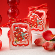 喜糖盒结婚糖盒高级感婚礼网红欧式创意订婚手提糖果包装盒