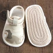 婴儿布鞋凉鞋软底学步鞋男宝宝六八个月宝宝鞋春夏女婴幼儿鞋子夏