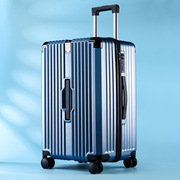 行李箱男女学生拉链旅行箱大容量24寸登机箱万向轮密码箱托运箱包