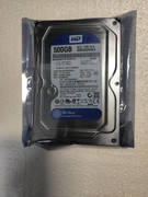 WD/西部数据500G SATA3 单碟静音 台式监控硬盘 机械硬盘一年质保