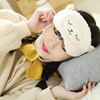 眼罩睡眠遮光透气女可爱韩国学生，睡觉冰敷眼罩，男儿童耳塞软妹少女