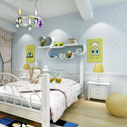 环保3d儿童房壁纸，男女孩卧室客厅，2022背景墙纸无纺布自粘
