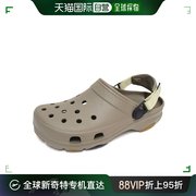 韩国直邮crocs运动沙滩鞋凉鞋經典全地形拖鞋，涼鞋卡其色2