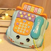 儿童仿真电话机婴儿玩具，音乐早教0多功能3男女孩宝宝按键座机