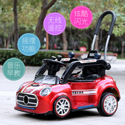 儿童电动瓦力车四轮双驱汽车，婴儿童车宝宝电动玩具，车可坐人遥