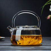 玻璃茶壶耐高温加厚茶水分离电陶炉烧水壶提梁壶煮泡茶壶茶具套装