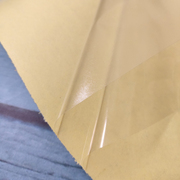 黄底双面胶高粘透明两面胶膜大韩水晶图文广告板材双面油性透明胶