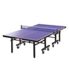 红双喜乒乓球台T1223带有滑轮可移动折叠比赛乒乓球桌