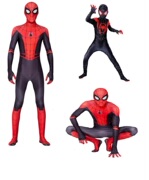 超凡蜘蛛侠英雄远征cosplay成人迈尔斯儿童紧身衣扮演道具服装