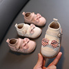 公主鞋婴儿周岁女宝宝春秋季软底皮鞋1一2-岁女童靴子单靴女宝鞋