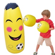 加厚耐磨充气不倒翁玩具宝宝健身大号吹气球儿童拳击沙袋小孩玩具