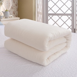 新疆棉花被棉絮被芯床垫垫被手工棉胎被褥子铺床被子冬被全棉加厚