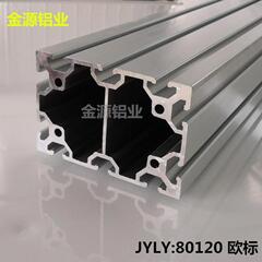 120铝型j材工业铝合金框架组合型材铝合金方管型材四方铝定制
