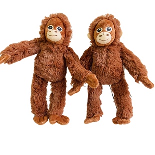 创意可爱长臂猿大猩猩公仔毛绒，玩具小猴子儿童书包挂饰挂件钥匙扣