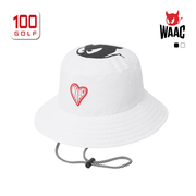 WAAC/小恶魔高尔夫球帽女Butcket时尚圆顶帽可调节渔夫帽