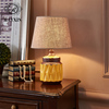 美式复古小台灯卧室床头灯轻奢欧式陶瓷简约现代客厅北欧结婚婚房