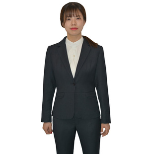 2024平时女西装安工作服外套银行职业女装大码套装修身西服女