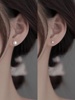 925纯银天然珍珠耳钉2024女小众轻奢高级感耳环耳饰