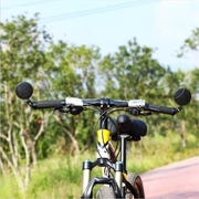 山地自行车车把折叠倒车镜单车骑行装备可调节广角凸面镜后视镜