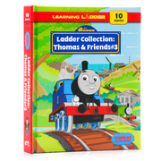 儿童英文原版绘本Thomas and Friends Learning Ladder3小火车托马斯和朋友们 第三部精装合辑 10个故事套装分级阅读 动画书籍
