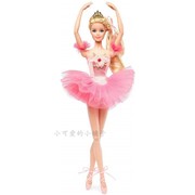 美国Barbie芭比 收藏家系列 2016芭蕾愿望娃娃芭蕾舞芭比玩具