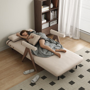 折叠沙发床两用多功能，小户型网红款单人床家用贵妃单人沙发床实木