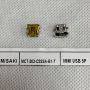 MCT-303-C5SSA-B1-T MISAKI连接器mini迷你USB 5pin MINI座子