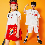 六一儿童表演服装中国风幼儿园跳舞套装小学生运动会啦啦队演出服