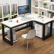 电脑桌子一套转角台式电脑桌，现代简约l家用卧室办公学习简易书桌