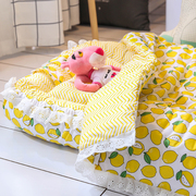 床中床宝宝用品新生儿便携式婴儿床，可移动防惊跳睡窝睡觉安抚神器