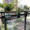 阳台挂在护栏杆悬挂式花架子铁艺，置物架窗台花卉盆栽室内外墙壁架