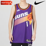 Nike耐克菲尼克斯太阳队DRI-FIT NBA男子球衣紫色背心DO9452