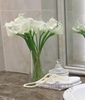 欧式现代新古典(新古典)仿真花艺陶瓷卫浴展厅，样板房卫生间摆设软装饰品