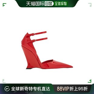 香港直邮潮奢salvatoreferragamo菲拉格，慕女士尖头坡跟鞋01