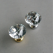 。8692金银色水晶钻石拉手美式欧式现代风格衣柜门抽屉把手