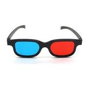 偏振红蓝3D眼镜电脑立体虚拟全球电影院3D眼镜弱视训练偏光镜框架
