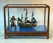 黑珍珠号加勒比海盗船模型家居办公桌摆件开业生日乔迁