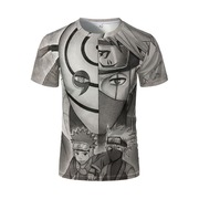 火影忍者3d数码印花男t恤naruto3ddigitalprintmen'st-shirt